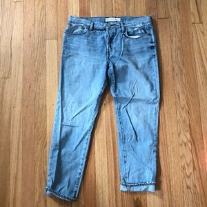 Gap relaxed fit light wash jeans